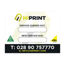 Service & Inspection Stickers