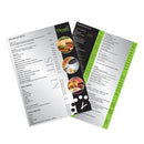 A4 Menus - Laminated